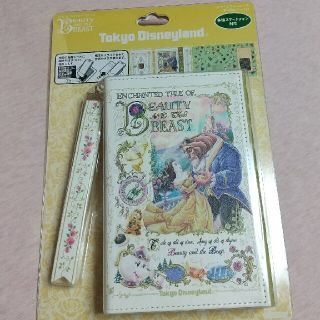 新品未開封 美女と野獣 スマホケース ディズニー 新エリア(キャラクターグッズ)