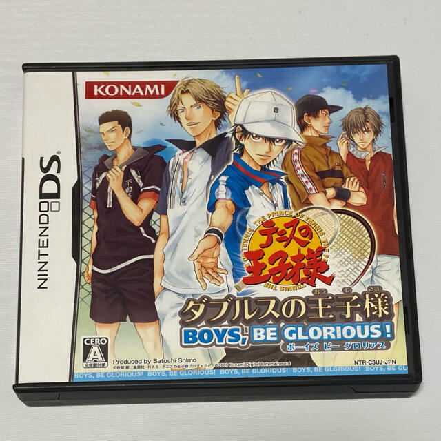 KONAMI(コナミ)のテニスの王子様 ダブルスの王子様 BOYS，BE GLORIOUS！（ボーイズ、 エンタメ/ホビーのゲームソフト/ゲーム機本体(携帯用ゲームソフト)の商品写真