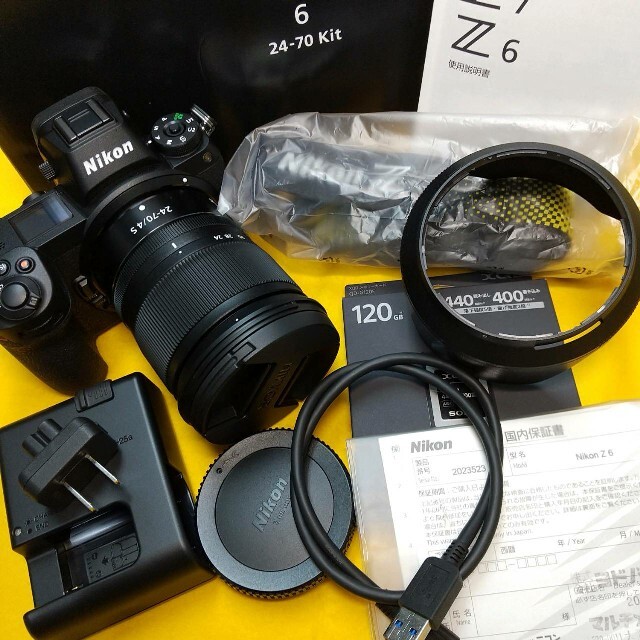 スマホ/家電/カメラZ 6+24-70mm F4S +FTZ+ XQDカード