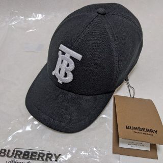 バーバリー(BURBERRY)の【新品正規品☆】Burberryモノグラムモチーフ コットン　キャップ(キャップ)