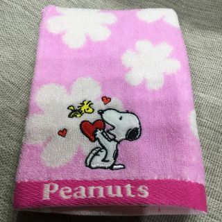 スヌーピー(SNOOPY)のスヌーピー★ハンドタオル(タオル/バス用品)