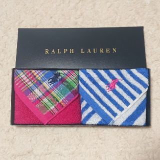 ラルフローレン(Ralph Lauren)の《未使用》RALPH LAUREN タオルハンカチ セット(ハンカチ)