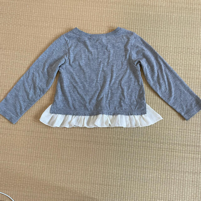 STUDIO MINI(スタジオミニ)のstudio mini ロンT 100 キッズ/ベビー/マタニティのキッズ服女の子用(90cm~)(Tシャツ/カットソー)の商品写真