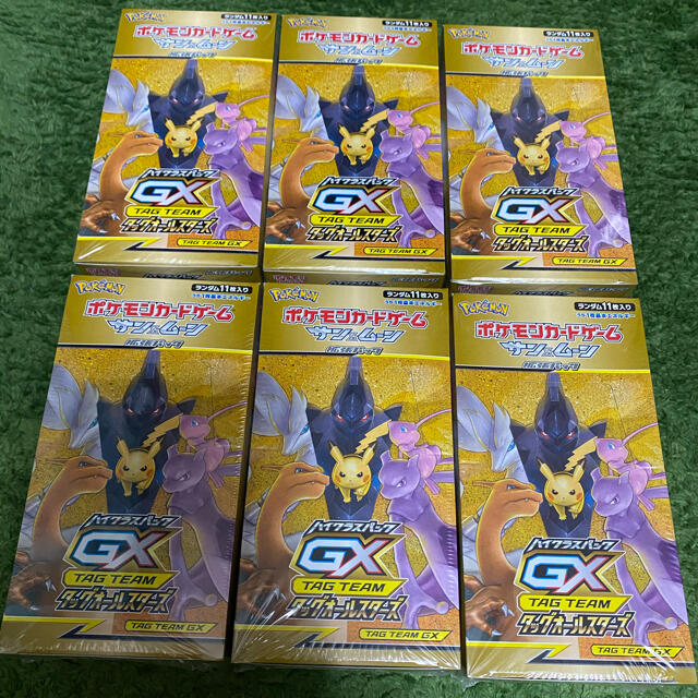 エンタメ/ホビーポケモンカード タッグオールスターズ 6BOX