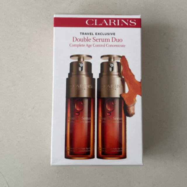 CLARINS(クラランス)の未開封　CLARINS ダブルセーラム　美容液　2本セット コスメ/美容のスキンケア/基礎化粧品(美容液)の商品写真