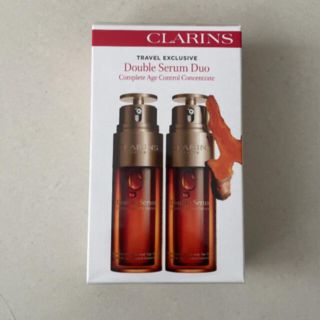 クラランス(CLARINS)の未開封　CLARINS ダブルセーラム　美容液　2本セット(美容液)