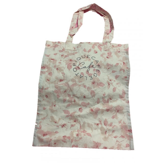 gelato pique(ジェラートピケ)の新品 花柄 ピンク トートバッグ 軽量 レディースのバッグ(トートバッグ)の商品写真