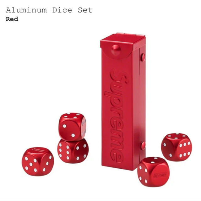 SUPREME Aluminum Dice set