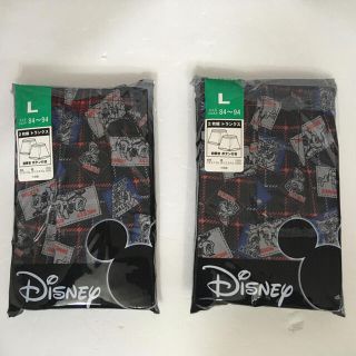 ディズニー(Disney)のメンズ   Mickeyトランクス　　 Lサイズ(トランクス)