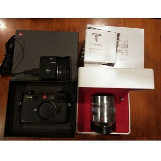 ライカ(LEICA)のLEICAライカM8箱付き美品+新品50mm0,95 TTartisan(ミラーレス一眼)