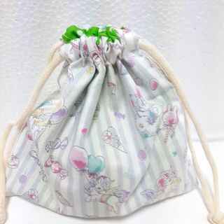 ユニコーン柄　コップ袋(外出用品)