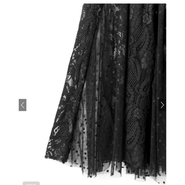 GRL(グレイル)のGRL チュールドットスカート レディースのスカート(ロングスカート)の商品写真