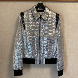 CELINE クロコダイルパターンラメテディブルゾン 購入金額約46万円