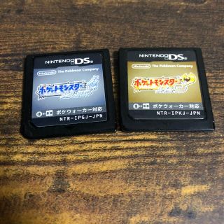 ニンテンドーDS(ニンテンドーDS)のポケットモンスター　ハートゴールド　ソウルシルバー(携帯用ゲームソフト)