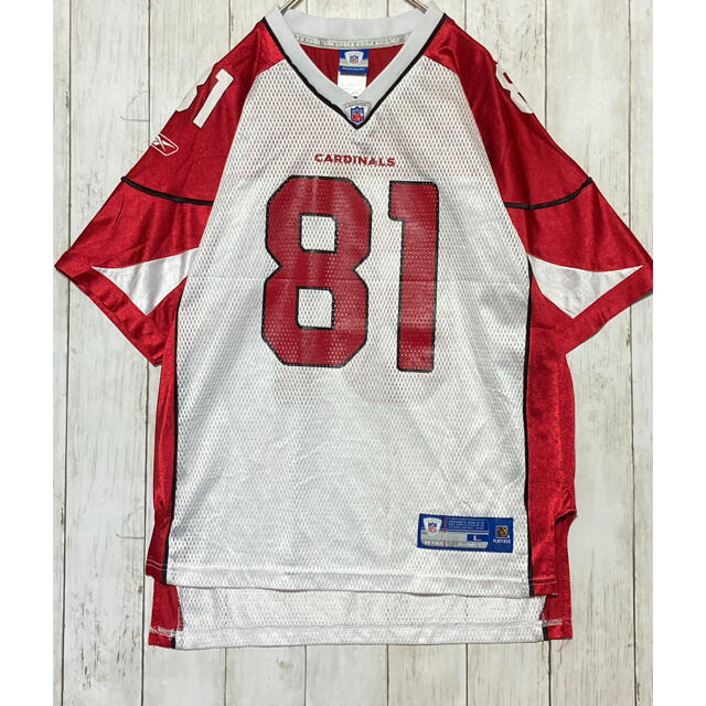 Reebok(リーボック)の〔NFL〕reebok リーボック アリゾナ・カージナルス ゲームシャツ メンズのトップス(Tシャツ/カットソー(半袖/袖なし))の商品写真