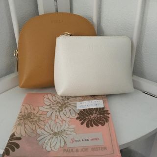 フルラ(Furla)の限定値下げ！送料込＊新品フルラポーチSET 期間限定ポールアンドジョーハンカチ付(ポーチ)