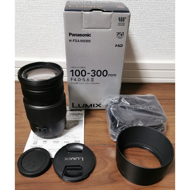 Panasonic - パナソニック レンズ LUMIX 100-300mm/F4.0-5.6 II/の通販 ...