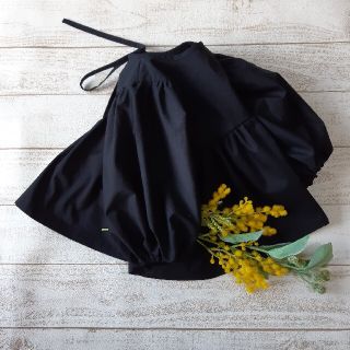 ザラキッズ(ZARA KIDS)の専用ページ　ハンドメイド☆[100]カルムブラウス　　ブラック(ブラウス)