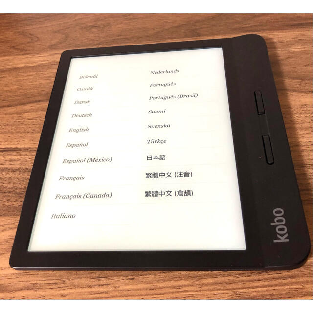 kobo  libra H2O ブラック