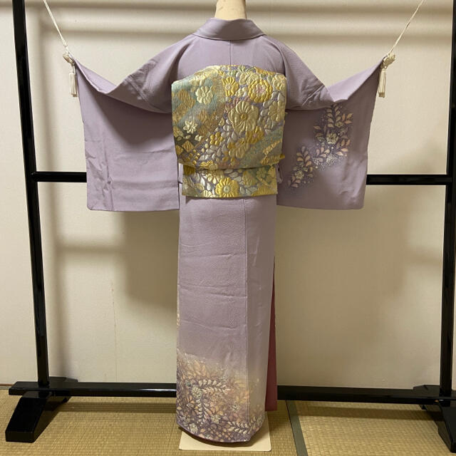 翠山工房 華やぎピンクの辻が花 着物 訪問着 卯月28-07