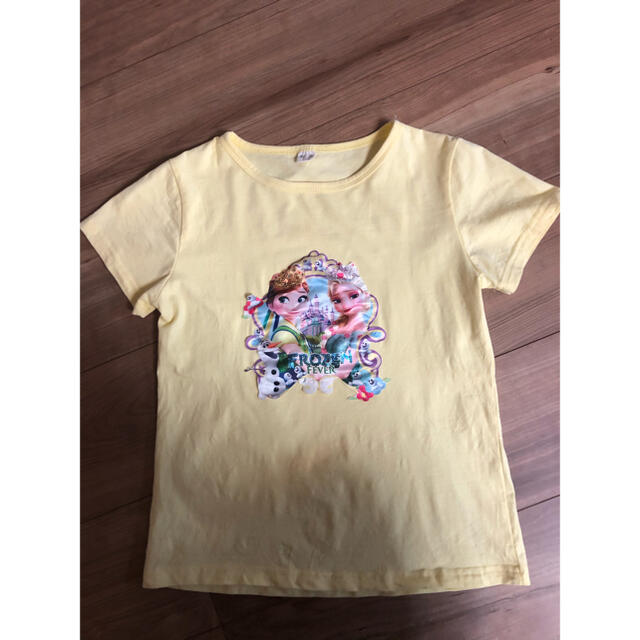 アナ雪半袖　140サイズ　女の子 キッズ/ベビー/マタニティのキッズ服女の子用(90cm~)(Tシャツ/カットソー)の商品写真