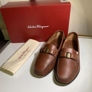 サルヴァトーレフェラガモ(Salvatore Ferragamo)の美品 Salvatore Ferragamo フェラガモ ドレスシューズ(ドレス/ビジネス)