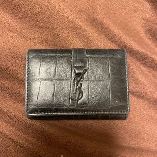 サンローラン(Saint Laurent)のサンローラン　クロコ型押し　キーケース(キーケース)