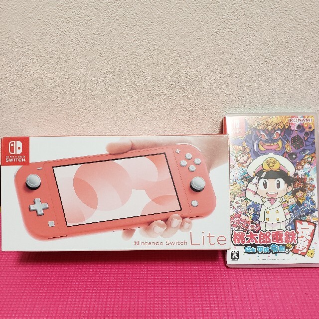 【早い者勝ち緊急値下げ中】Switch LITE本体&桃太郎電鉄セット家庭用ゲームソフト