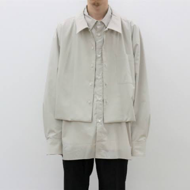 SUNSEA(サンシー)のstein 19aw oversized down pat shirt メンズのトップス(シャツ)の商品写真