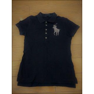 ラルフローレン(Ralph Lauren)のRALPH LAUREN レディース ポロシャツ ネイビー Sサイズ(ポロシャツ)