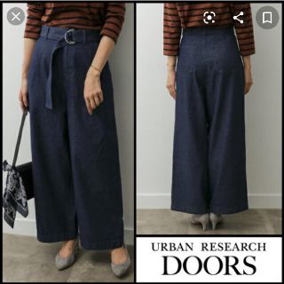 アーバンリサーチドアーズ(URBAN RESEARCH DOORS)のアーバンリサーチ　ワイドデニムパンツ(デニム/ジーンズ)