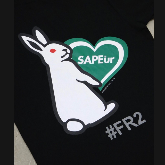 SAPEur × #FR2 ロンT コラボ 緑　XL サプール メンズのトップス(Tシャツ/カットソー(七分/長袖))の商品写真