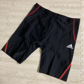 アディダス(adidas)の1.新品 アディダス キッズ 水着 130サイズ ブラック(水着)