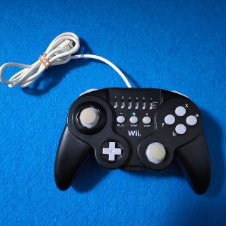 ウィー(Wii)のNintendo Wii HORI クラシックコントローラ(ブラック)(家庭用ゲーム機本体)