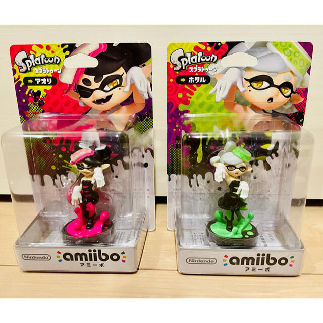 任天堂amiiboスプラトゥーン　アオリ&ホタル　未開封個別版セット