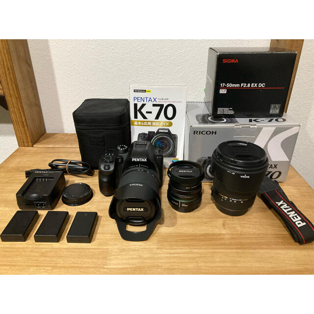 卸売 PENTAX - PENTAX k-70 レンズセット デジタル一眼