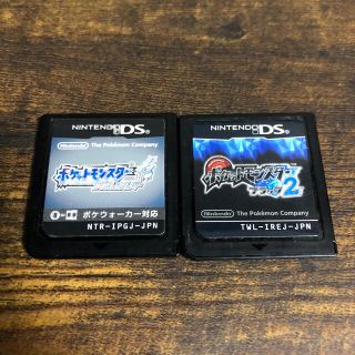 ニンテンドーDS(ニンテンドーDS)のポケットモンスター　ソウルシルバー　ブラック2(携帯用ゲームソフト)