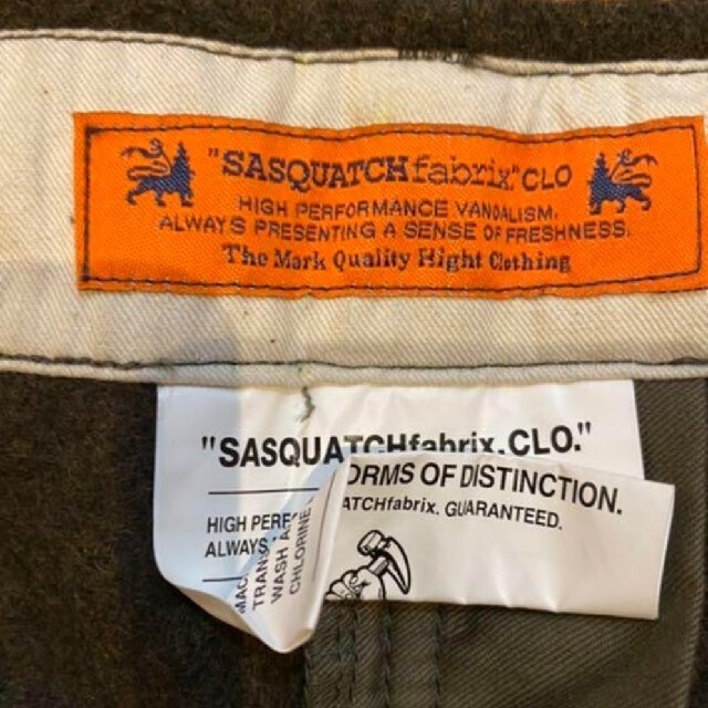 SASQUATCHfabrix.(サスクワッチファブリックス)の サスクワッチファブリックスウールボンテージパンツ メンズのパンツ(スラックス)の商品写真