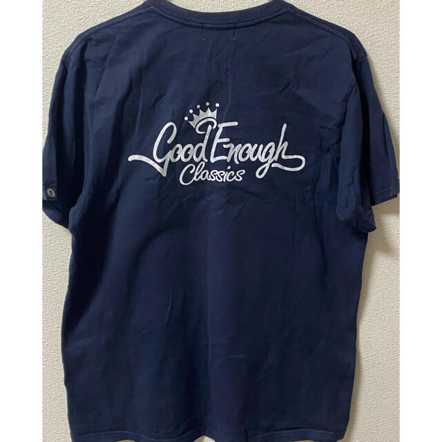 GOODENOUGH(グッドイナフ)の【グラディウス様】GOOD ENOUGH Tシャツ　L ネイビー メンズのトップス(Tシャツ/カットソー(半袖/袖なし))の商品写真