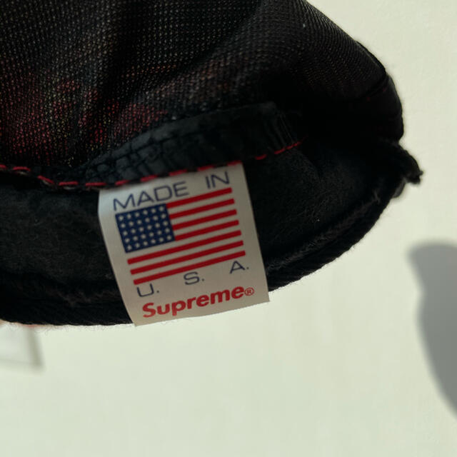 supreme シュプリーム キャップ ネイビー 総柄\nネイビー 紺 コイン柄