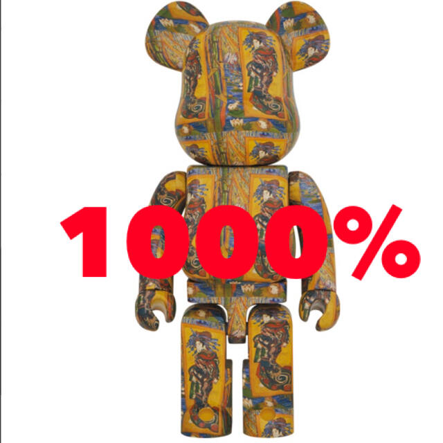 ベアブリックBE@RBRICK  Van Gogh Museum 1000％