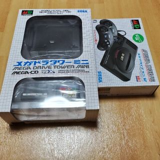 セガ(SEGA)のメガドライブミニW　メガドラタワーミニ　セット(家庭用ゲーム機本体)