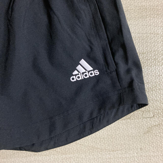 adidas(アディダス)の4.新品 adidas アディダス キッズ パンツ 160サイズブラック キッズ/ベビー/マタニティのキッズ服男の子用(90cm~)(パンツ/スパッツ)の商品写真