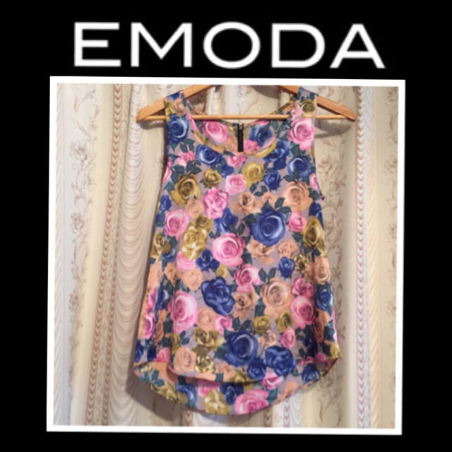 EMODA(エモダ)のEMODA❤️ノースリーブ レディースのトップス(カットソー(半袖/袖なし))の商品写真