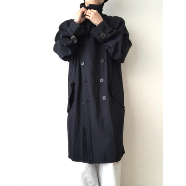 Emporio Armani(エンポリオアルマーニ)のEMPORIO ARMANI Gabardine Trench Coat メンズのジャケット/アウター(トレンチコート)の商品写真