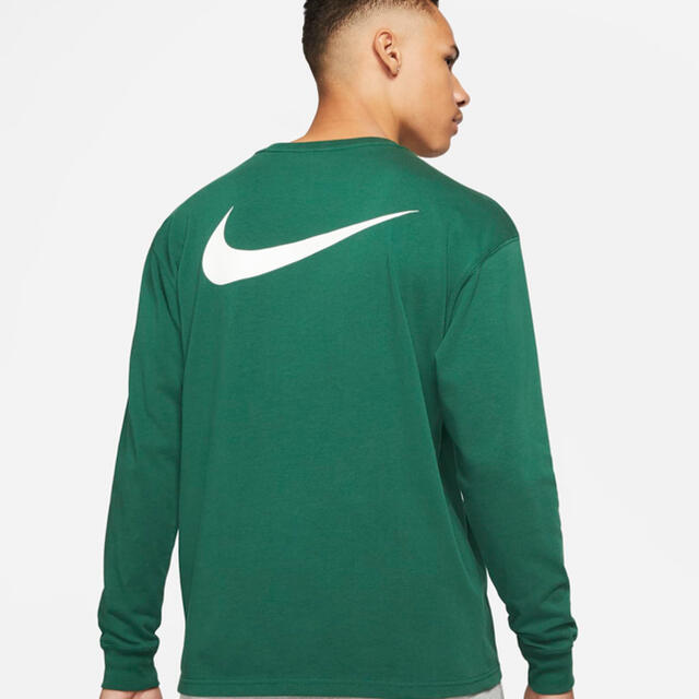 NIKE(ナイキ)の【XS】Nike stussyナイキステューシーロングスリーブTシャツ緑グリーン メンズのトップス(Tシャツ/カットソー(七分/長袖))の商品写真