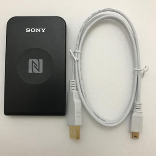 ソニー(SONY)の【傷有】SONY PaSoRi パソリ RC-S380 USBminiケーブル付(PC周辺機器)
