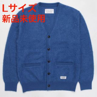 ワコマリア(WACKO MARIA)の21ss wacko maria mohair cardigan L 青 ブルー(カーディガン)