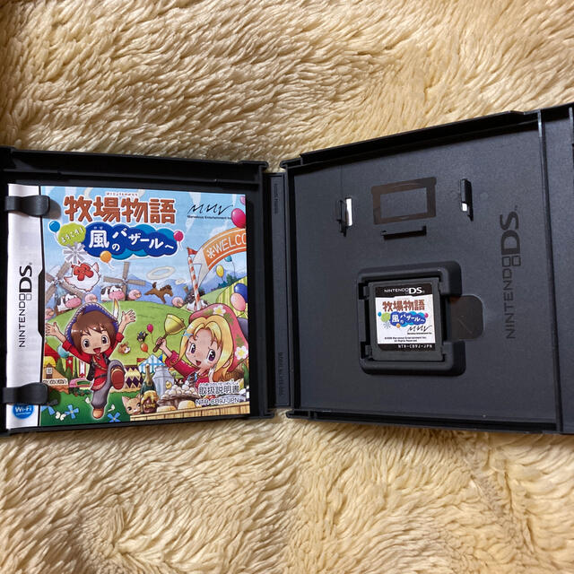 ニンテンドーDS(ニンテンドーDS)の牧場物語 ようこそ！ 風のバザールへ DS エンタメ/ホビーのゲームソフト/ゲーム機本体(携帯用ゲームソフト)の商品写真