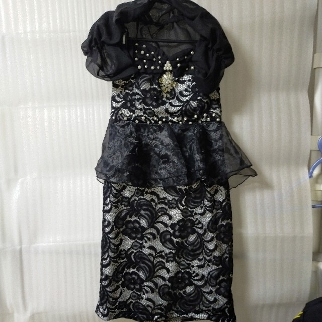 JEWELS(ジュエルズ)のさやか様専用　JEWELS ミニドレス　L レディースのフォーマル/ドレス(ミニドレス)の商品写真